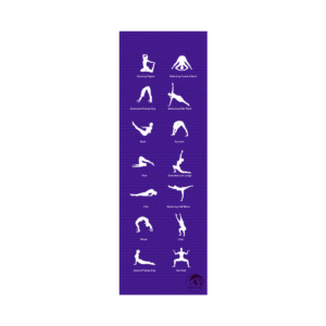Trendy YogaMat Joogamatt 180 x 60 x 0,45 cm Lilla