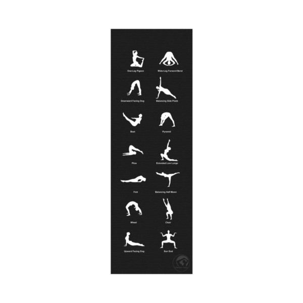 Trendy YogaMat Joogamatt 180 x 60 x 0,45 cm Must
