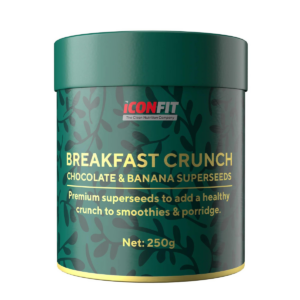 ICONFIT Breakfast Crunch (Šokolaadi-Banaani 250g) Supertoidusegu