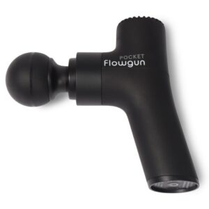 Flowgun Pocket massaažipüstol on vastupidav, vaikne ning kerge vibratsioonipüstol mille võimsus tagab ka kõige nõudlikuma kliendi soovid. Spordihooldus.