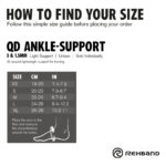Rehband QD Ankle-Support 3mm Hüppeliigese Tugiside
