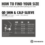 Rehband QD Shin & Calf Sleeve 3mm Sääre Tugiside