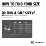 Rehband QD Shin & Calf Sleeve 5mm Sääre Tugiside