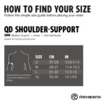 Rehband QD Shoulder-Support 3mm Õla Tugiside
