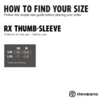Rehband RX Thumb-Sleeve 1.5mm Pöidla Kaitseside Paar