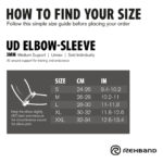 Rehband UD Tennis Elbow-Sleeve 3mm Tennise Küünarnuki Tugiside