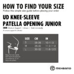 Rehband UD Knee-Sleeve Patella Open Junior 5mm Põlvetugi Lastele