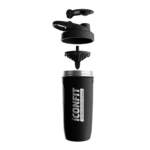 ICONFIT Terasest Must Shaker 900ml