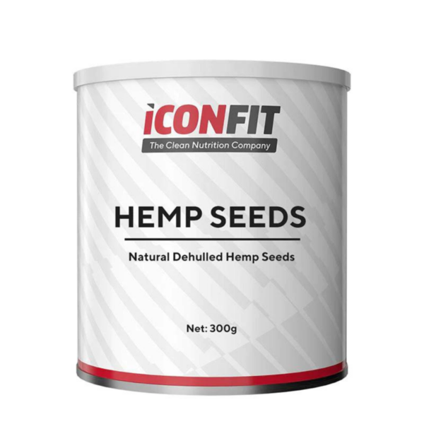 ICONFIT Dehulled Hemp Seeds Kooritud Kanepiseemned (300g)
