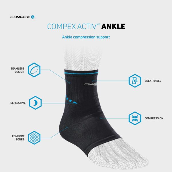 Compex Activ’® Ankle Hüppeliigese Kompressioonside