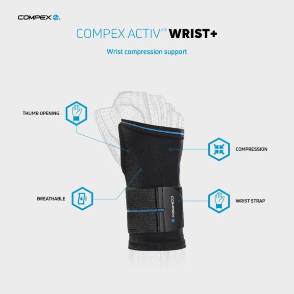 Compex Activ’® Wrist+ Randmetugi