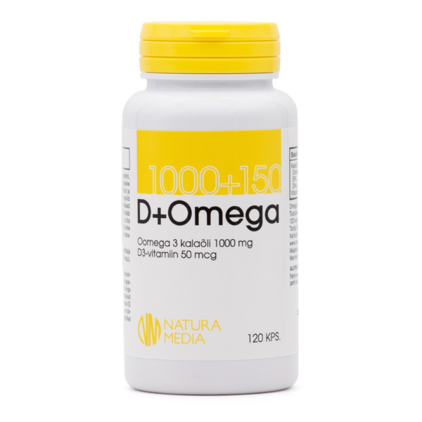 NM Omega 1000 mg + D Vitamiin 50 mcg
