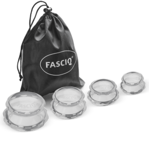 FASCIQ® Cellulite Cupping Set Massaažikupud 4tk
